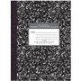 Roaring Spring Signature Collection Unruled Oversized Hard Cover Composition Book - 80 Sheets - 160 Pages - Plain - Sewn/Tapebound - Red Margin