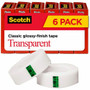 TAPE;RL;TRANS;3/4X1000;6PK