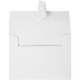 Quality Park Greeting Card/Invitation Envelope, A-4, Square Flap, Redi-Strip Adhesive Closure, 4.5 x 6.25, White, 50/Box (QUA10742) View Product Image