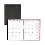 Brownline CoilPro Monthly Planner (14 Months) , 11" x 8-1/2" , English, Black - Julian Dates - Monthly - 14 Month - December 2025 to January 2027