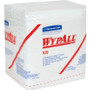 WypAll X70 Cloths, 1/4 Fold, 12.5 x 12, White, 76/Pack, 12 Packs/Carton (KCC41200) View Product Image