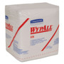 WypAll X70 Cloths, 1/4 Fold, 12.5 x 12, White, 76/Pack, 12 Packs/Carton