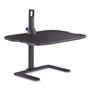 Safco Stance Height-Adjustable Laptop Stand, 26.9 x 18 x 1.25 to 15.75, Black, Supports 15 lbs
