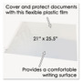 Artistic Second Sight Clear Plastic Desk Protector, with Hinged Protector, 25.5 x 21, Clear (AOPSS2125) View Product Image