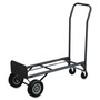 Safco Tuff Truck Convertible Hand Truck, 400 lb to 500 lb Capacity, 14.5 x 45.6, Black (SAF4070) View Product Image