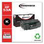Innovera Remanufactured Black Toner, Replacement for 53A (Q7553A), 3,000 Page-Yield View Product Image