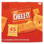 Sunshine Cheez-it Crackers, Original, 1.5 oz Pack, 45 Packs/Carton (KEB827553) View Product Image