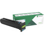 Lexmark Unison Original High Yield Laser Toner Cartridge - Cyan - 1 Each - (LEX82K0HCG)