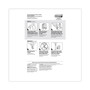 Command Small Wire Hooks, Small, Plastic/Metal, White, 0.5 lb Capacity, 22 Hooks and 24 Strips/Pack