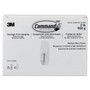 Command General Purpose Hooks, Medium, Metal, White, 2 lb Capacity, 35 Hooks and 40 Strips/Pack