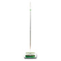 Scotch-Brite Quick Floor Sweeper, 42" Aluminum Handle, White/Gray/Green (MMMM007CCW) View Product Image