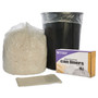 AbilityOne 8105015171353, SKILCRAFT Low-Density Trash Can Liners, 33 gal, 0.8 mil, 33" x 39", Clear, Flat Pack, 250/Box