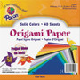 Pacon Origami Paper - Art, Craft - 9" Height x 9" Width - Assorted