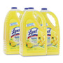 LYSOL Brand Clean and Fresh Multi-Surface Disinfectant Cleaner, Sparkling Lemon and Sunflower Essence, 144 oz Bottle, 4/Carton