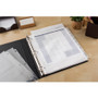 Avery Insertable Big Tab Dividers, 5-Tab, Single-Sided Copper Edge Reinforcing, 11.13 x 9.25, White, Clear Tabs, 1 Set