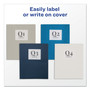 Avery Two-Pocket Folder, 40-Sheet Capacity, 11 x 8.5, White, 25/Box (AVE47991) View Product Image