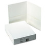 Avery Two-Pocket Folder, 40-Sheet Capacity, 11 x 8.5, White, 25/Box (AVE47991) View Product Image