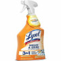 Lysol Kitchen Pro Antibacterial Cleaner - For Multi Surface - 22 fl oz (0.7 quart) - Fresh Citrus Scent - Recommended For: Stain Remover - Deodorize, Streak-free, Chemical-free, Disinfectant, Anti-bacterial, Residue-free - (RAC79556)