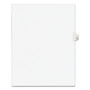 Avery Preprinted Legal Exhibit Side Tab Index Dividers, Avery Style, 10-Tab, 10, 11 x 8.5, White, 25/Pack (AVE11920) View Product Image