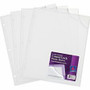 Avery Corner Lock Plastic Sleeves, Clear, Pack of 4 (72269) - 20 x Sheet Capacity - For Letter 8 1/2" x 11" Sheet - 3 x Holes - Ring Binder - Clear