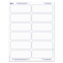 Avery Big Tab Printable Large White Label Tab Dividers, 8-Tab, 11 x 8.5, White, 20 Sets