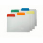 Smead 1/3 Tab Cut Letter Top Tab File Folder - 8 1/2" x 11" - Top Tab Location - Assorted Tab Position - 1 Plys - Polypropylene