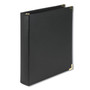 Samsill Classic Collection Ring Binder, 3 Rings, 1.5" Capacity, 11 x 8.5, Black