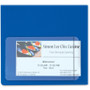 C-Line Self-Adhesive Business Card Holders, Side Load, 2 x 3.5, Clear, 10/Pack