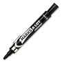 Avery MARKS A LOT Large Desk-Style Permanent Marker with Metal Pocket Clip, Broad Bullet Tip, Black, Dozen (24878)