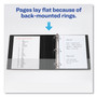 Avery Durable Non-View Binder with DuraHinge and Slant Rings, 3 Rings, 3" Capacity, 11 x 8.5, Blue