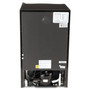 Avanti 4.4 CF Refrigerator, 19 1/2"W x 22"D x 33"H, Black/Stainless Steel