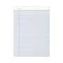 TOPS Prism + Colored Writing Pads, Wide/Legal Rule, 50 Pastel Gray 8.5 x 11.75 Sheets, 12/Pack