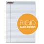 TOPS Prism + Colored Writing Pads, Wide/Legal Rule, 50 Pastel Gray 8.5 x 11.75 Sheets, 12/Pack (TOP63160) View Product Image