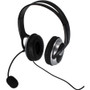 Spracht ZuM Binaural Over The Head Headset, Black/Silver (SPTZUMWDUSB2) View Product Image