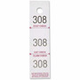 Sparco 3-Part Coat Check Tickets - White