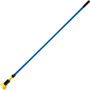 Rubbermaid Commercial Gripper 60" Fiberglass Mop Handle - 60" Length - Blue - Fiberglass - (RCPH246BLU)