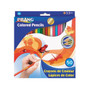 Prang Colored Pencil Sets, 3.3 mm, 2B, Assorted Lead and Barrel Colors, 50/Pack (DIX22480) View Product Image