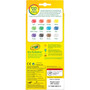 Crayola Long-Length Colored Pencil Set, 3.3 mm, 2B, Assorted Lead and Barrel Colors, Dozen