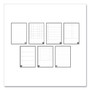 Rocketbook Fusion Smart Notebook, Seven Assorted Page Formats, Blue Cover, (21) 11 x 8.5 Sheets