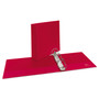 Avery Durable Non-View Binder with DuraHinge and Slant Rings, 3 Rings, 3" Capacity, 11 x 8.5, Red