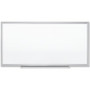Quartet Classic Premium Porcelain Magnetic Boards - 96" (8 ft) Width x 48" (4 ft) Height - White Porcelain Surface - Silver Aluminum Frame - Rectangle - Horizontal/Vertical
