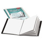 Cardinal ShowFile Display Book with Custom Cover Pocket, 24 Letter-Size Sleeves, Black