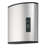 Durable Locking Key Cabinet, 36-Key, Brushed Aluminum, Silver, 11.75 x 4.63 x 11 DBL196623