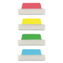 Avery Ultra Tabs Repositionable Tabs, Margin Tabs: 2.5" x 1", 1/5-Cut, Assorted Colors, 48/Pack