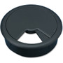 Cord Away Grommet, Adjustable, 2" Diameter, Black Product Image 