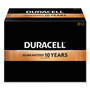 Duracell CopperTop Alkaline D Batteries, 72/Carton
