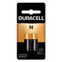Duracell Specialty Alkaline Battery, N, 1.5 V, 2/Pack