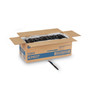 Dixie Plastic Cutlery, Heavy Mediumweight Knife, Black, 1,000/Carton