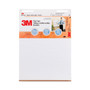3M Professional Flip Chart, Unruled, 25 x 30, White, 40 Sheets, 2/Carton
