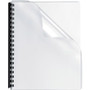 Fellowes Crystals Clear Oversize PVC Covers - 11.3" Height x 8.8" Width x 0" Depth - For 8 3/4" x 11 1/4" Sheet - Rectangular - Clear - PVC Plastic